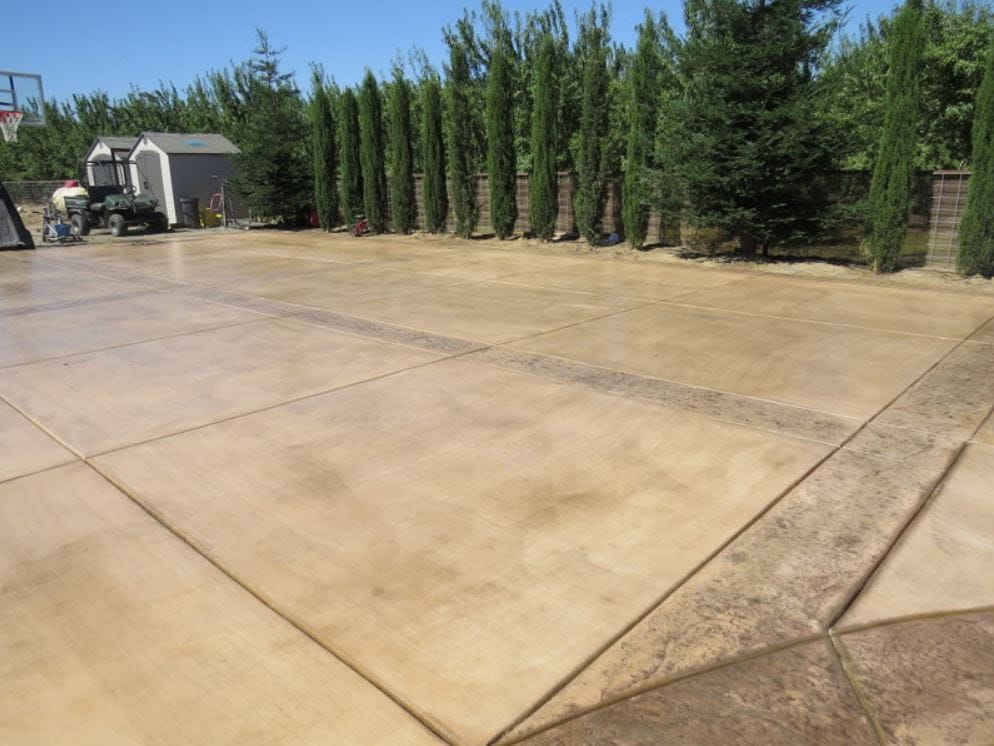 this is a picture of concrete driveway in Moreno Valley, CA